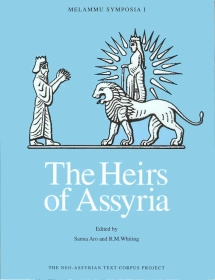 The cover of Melammu Symposia 1: The Heirs of Assyria