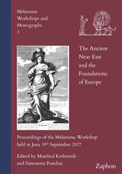 The cover of Melammu Workshop in Jena